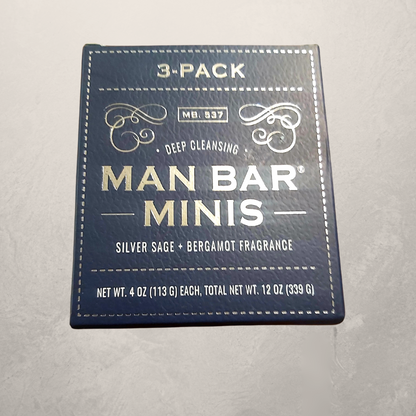 Man Bar Minis Gift Set (3 Mini Bars)