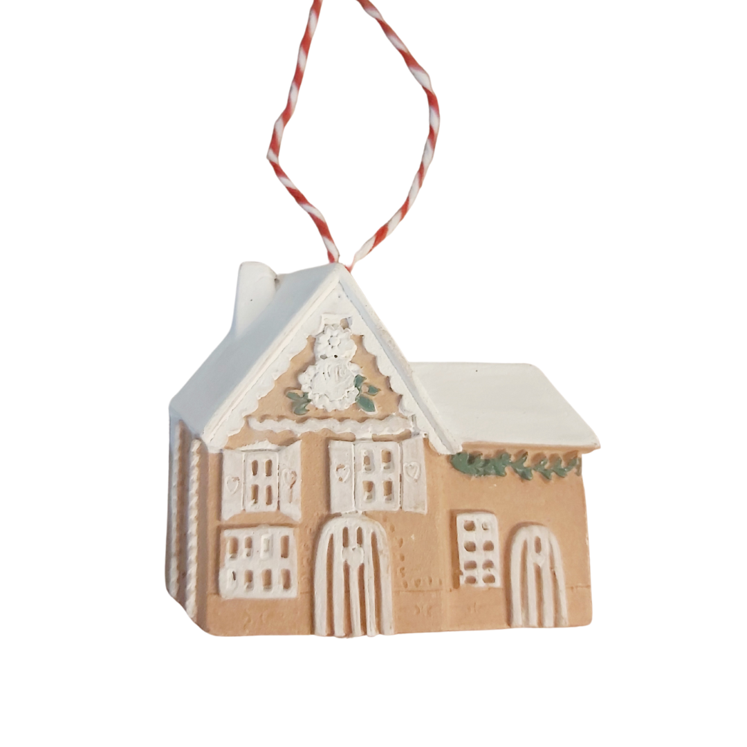 Christmas House Ornament (Assorted Styles)