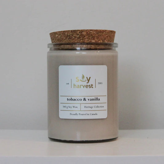 Tobacco & Vanilla Soy Candle