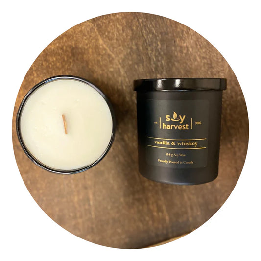 Vanilla & Whiskey Soy Candle - Midnight Collection