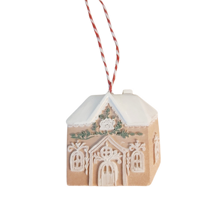 Christmas House Ornament (Assorted Styles)