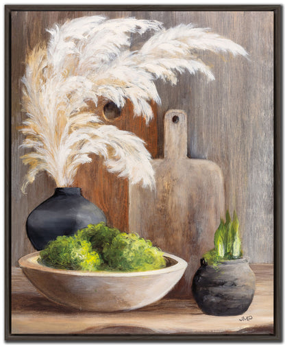 Wood, Moss and Pampas Grass 24" x 20" **Store Pickup Only**