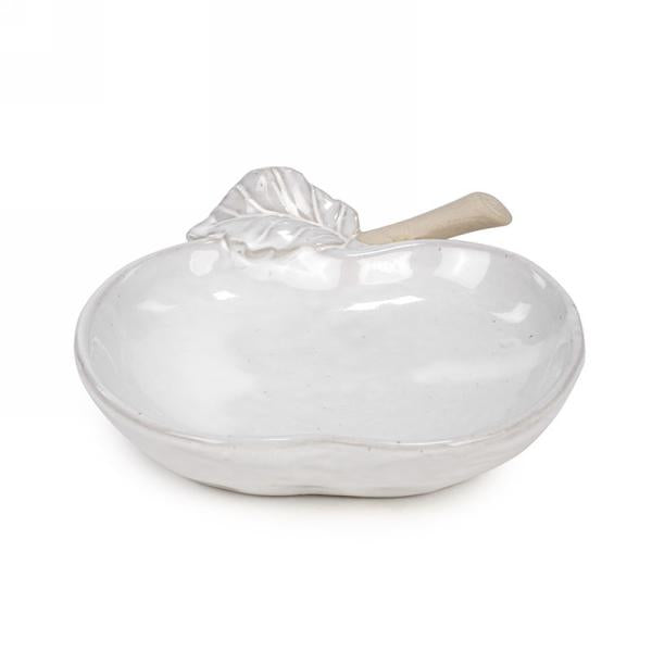 Apple Shaped Ceramic Dish