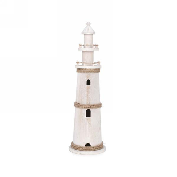 Lighthouse with Rope Trim