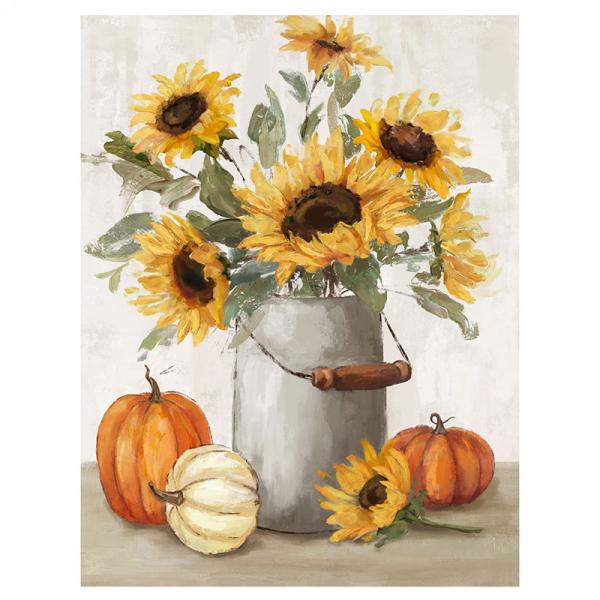 Sunflowers Bunch Print **Store Pickup Only**