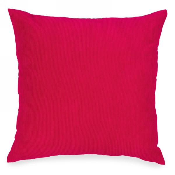 Red Corduroy Cushion - Square