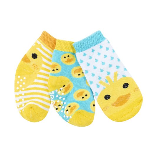 Baby and Toddler Socks 0-24 mos (3 Sets) - Puddles the Duck