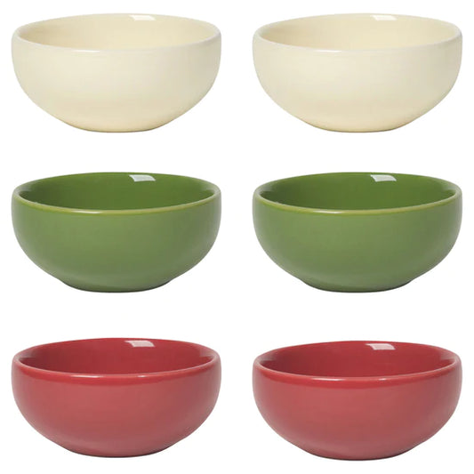 Holiday Pinch Bowls (Set of 6)