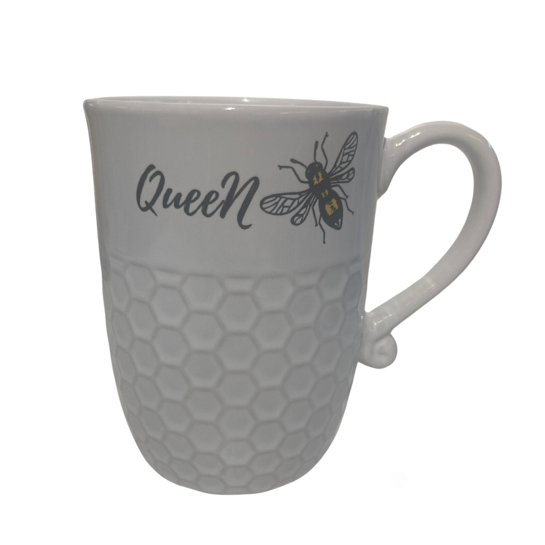 Bee Honeycomb Mug - Queen