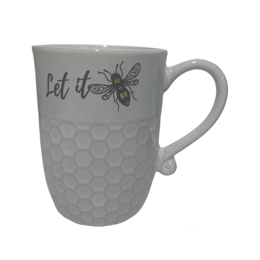Bee Honeycomb Mug - Let it