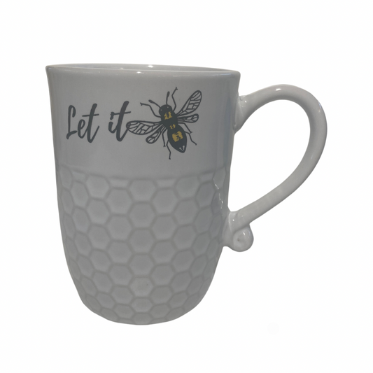 Bee Honeycomb Mug - Let it