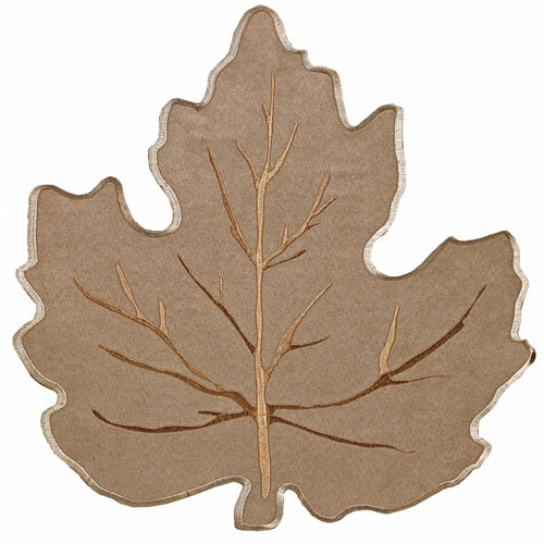 Beige Leaf Placemat