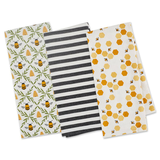 Little Bees Dish Towel (Set of 3)