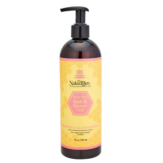 The Naked Bee Honey Thick Bath & Shower Gel - Grapefruit Blossom