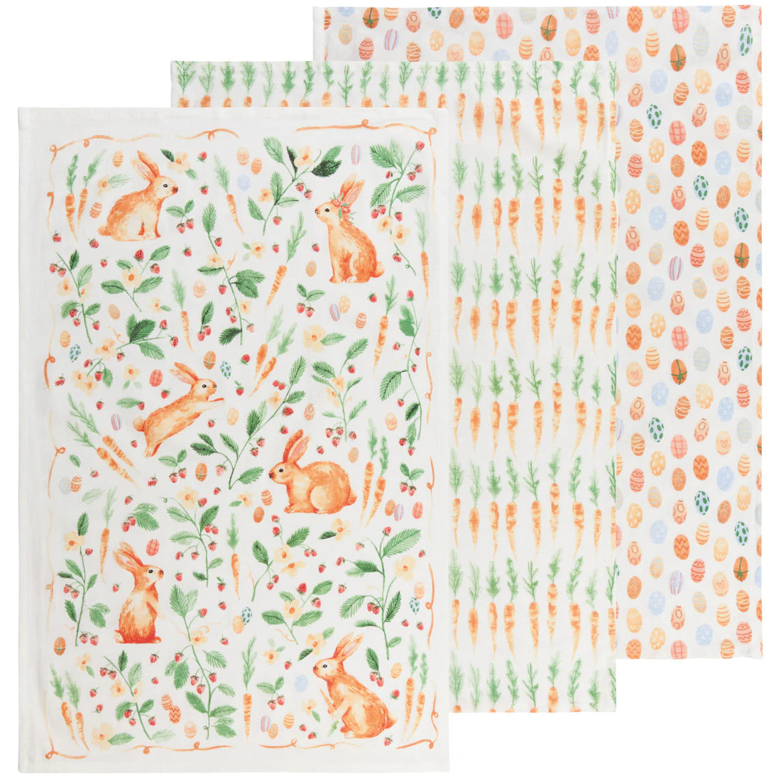 Easter Meadow Floursack Dishtowels