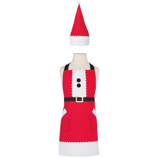 Daydream Santa Kids Apron and Hat