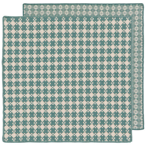 Facet Lagoon Dishcloth