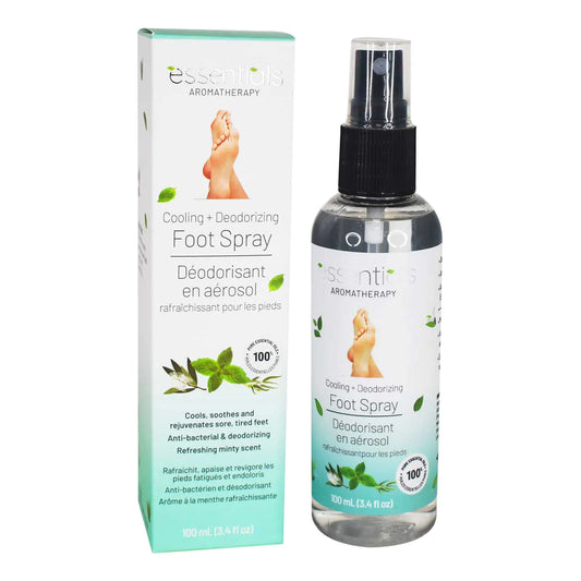 Essential Aromatherapy Cooling + Deodorizing Foot Spray