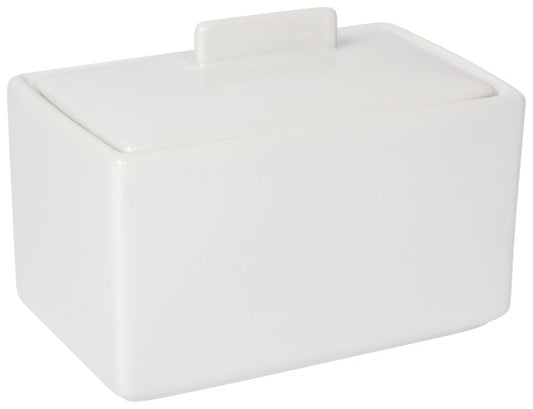 White Big Butter Dish