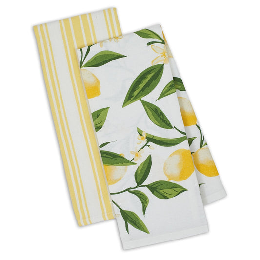 Lemon Tea Towel Set of 2