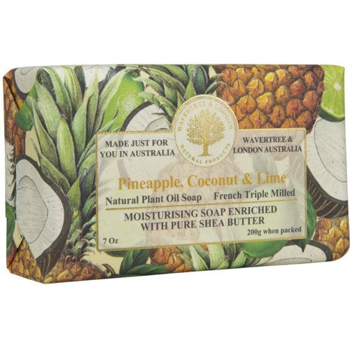 Pineapple Coconut Lime Soap Wavertree & London