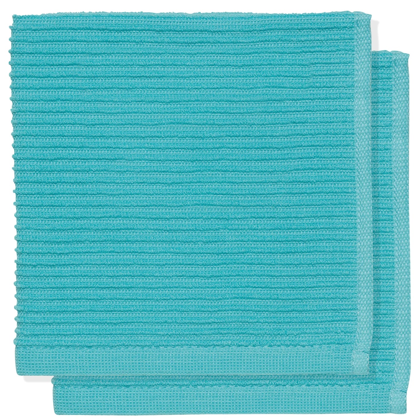 Turquoise Ripple Dishcloth