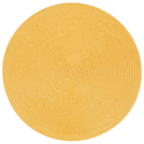 Round Disko Placemat - Honey