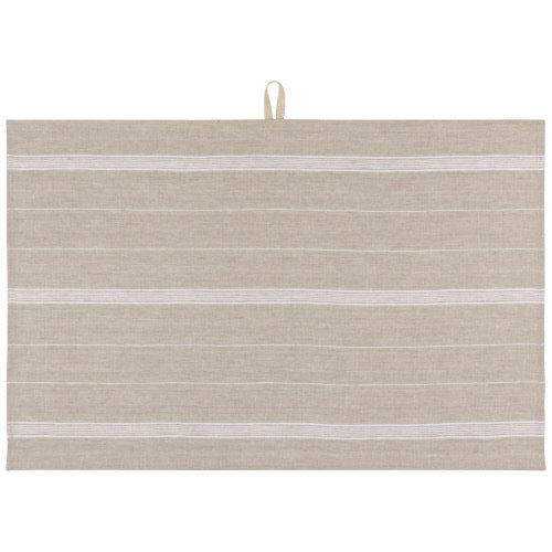 Heirloom Linen Towel - Maison Stripe White